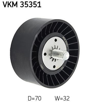 Galet enrouleur de courroie d'accessoire SKF ref. VKM 35351